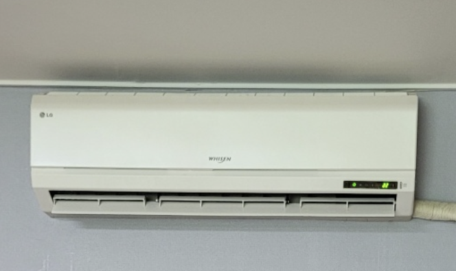 벽걸이 에어컨 청소 후